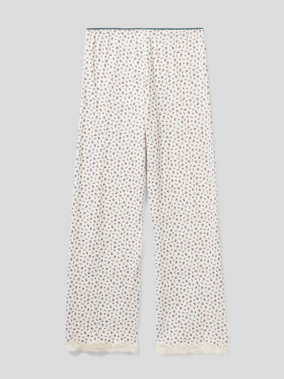 Pantalon à motif en viscose durable image number 2