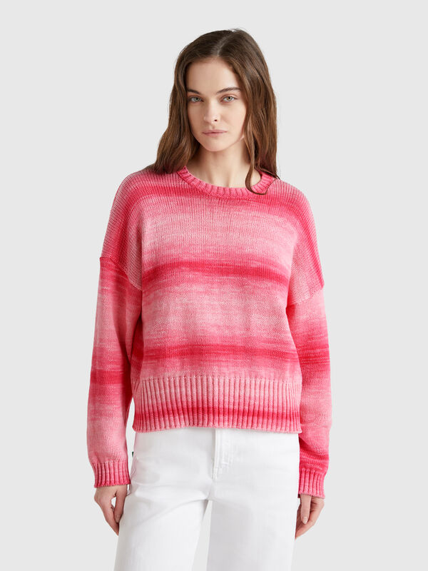 Pull effet dégradé Femme