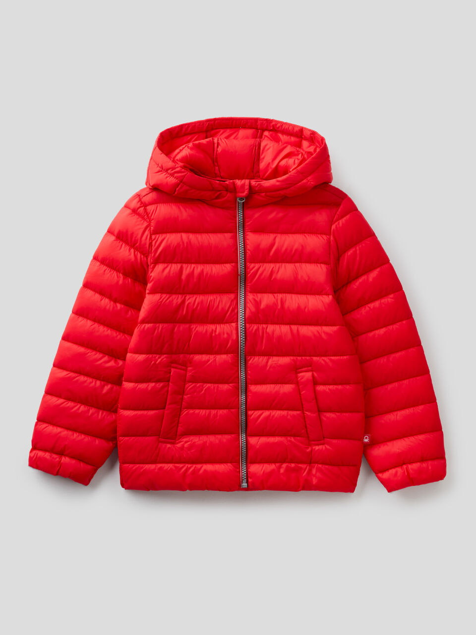 Blouson avec capuche en tissu technique image number 1