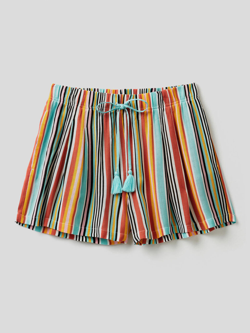Short à rayures multicolores image number 1