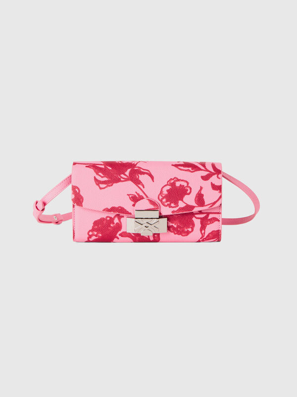 Étui pour téléphone portable rose pastel à motif floral Femme