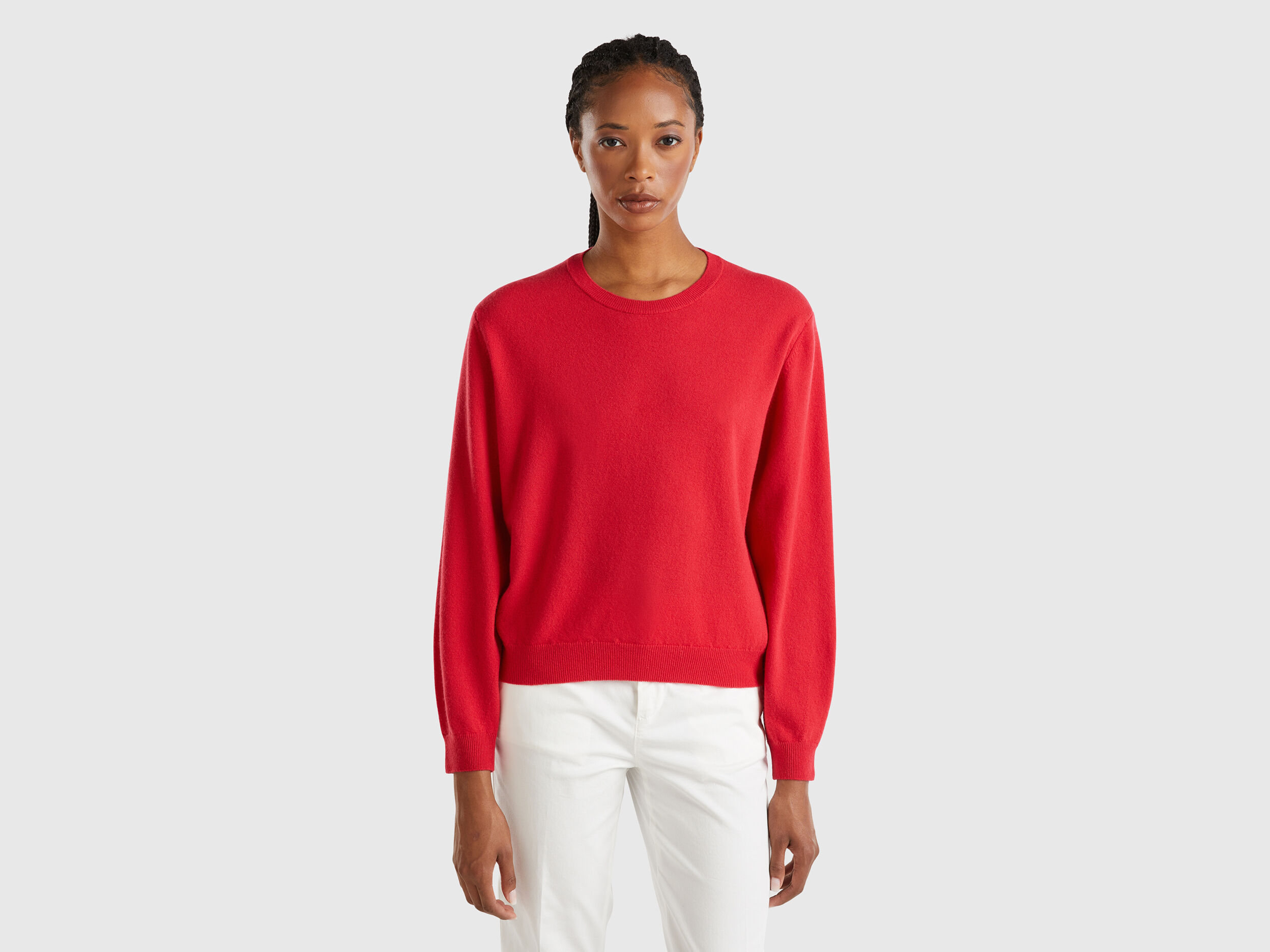Pull en merinos femme clearance