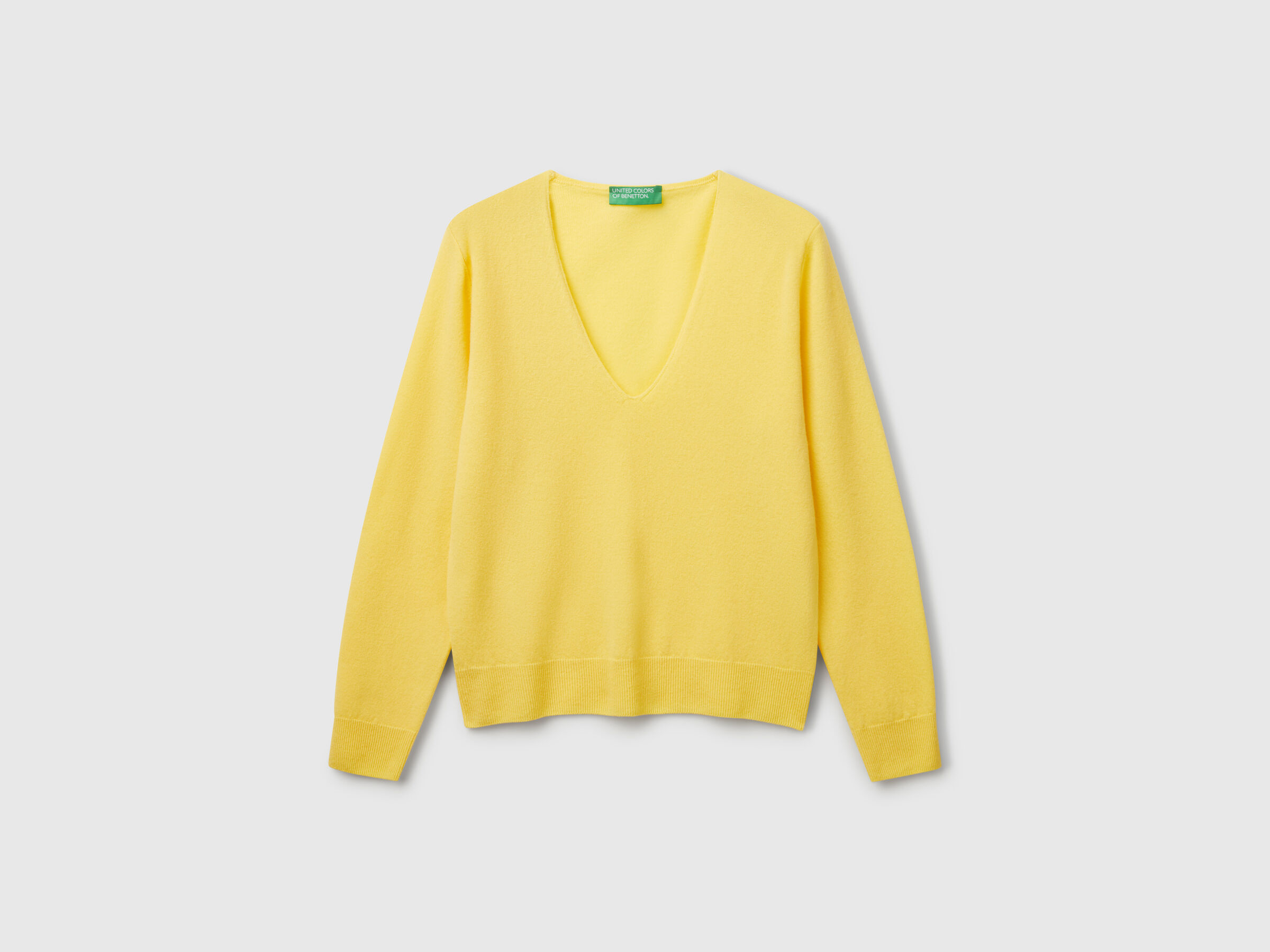 V NECK SWEATER L/S Femme image number 3