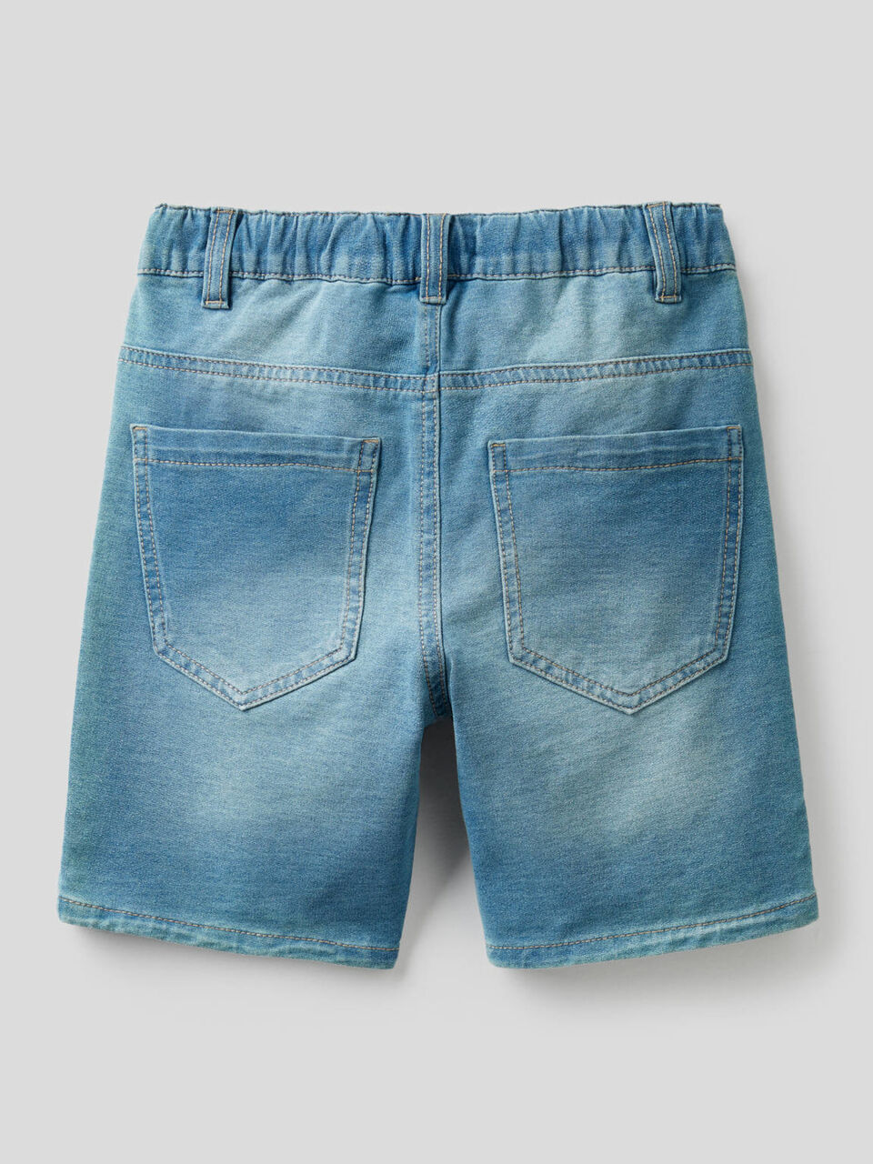 Bermuda en molleton effet denim image number 2