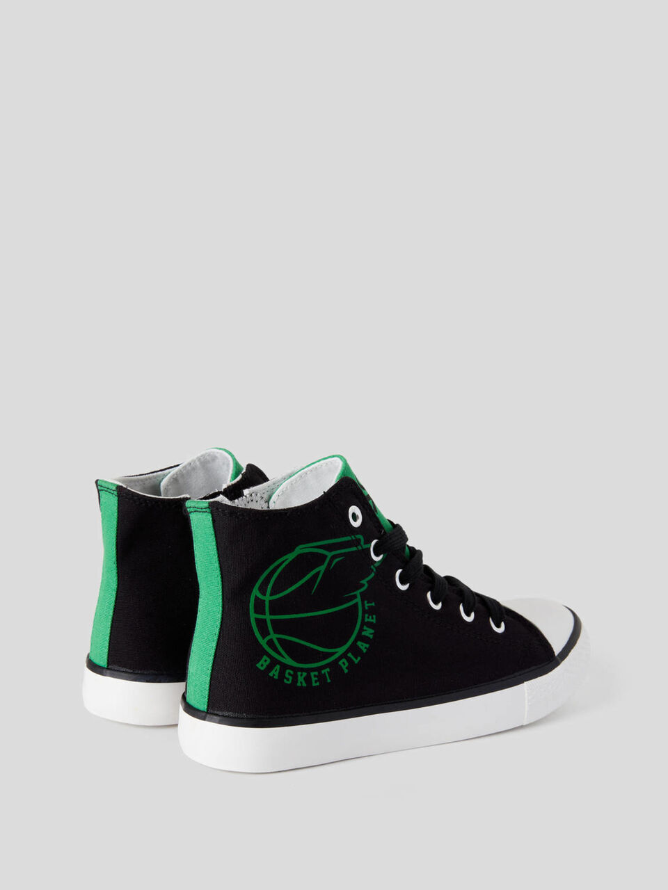 Sneakers montantes avec imprimé image number 2