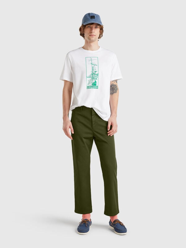 Chino coupe droite Homme