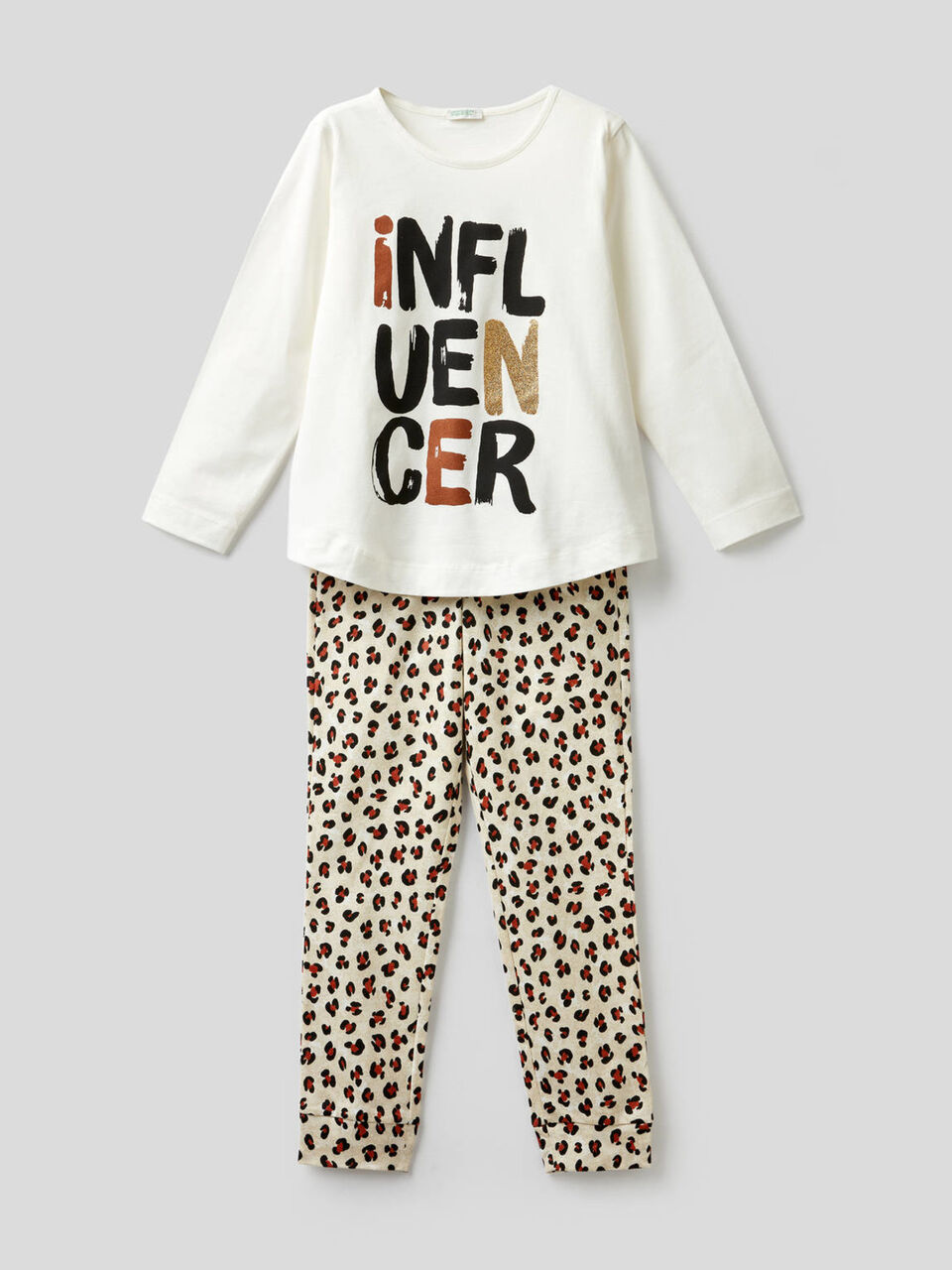 Pyjama long en 100% coton image number 1