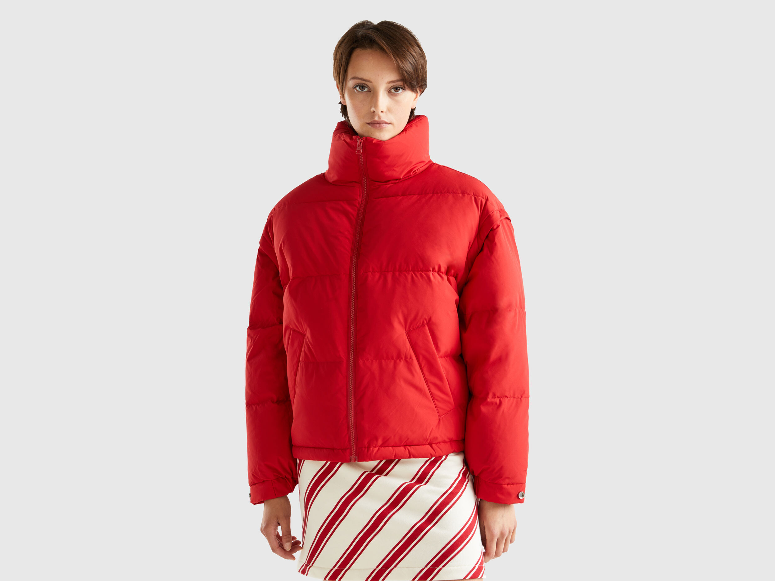 Doudoune rouge hotsell courte femme
