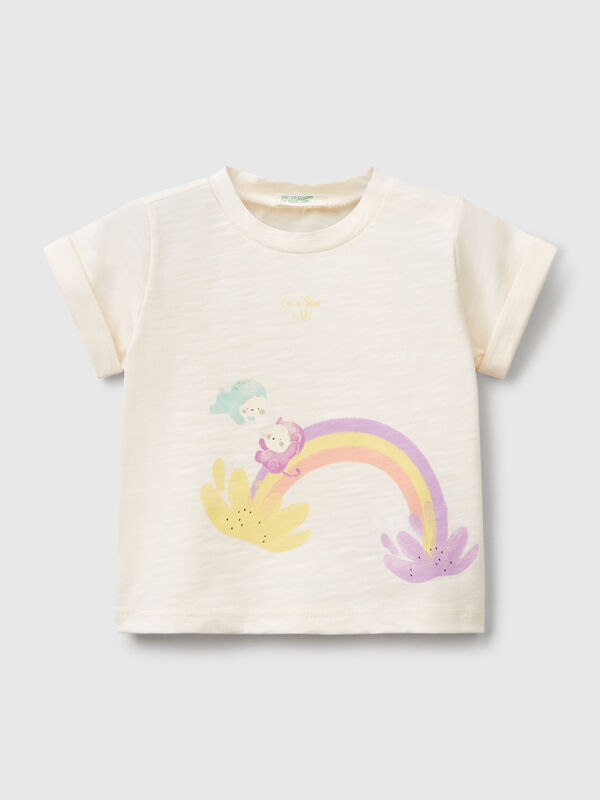 T-shirt avec imprimé Naissancede