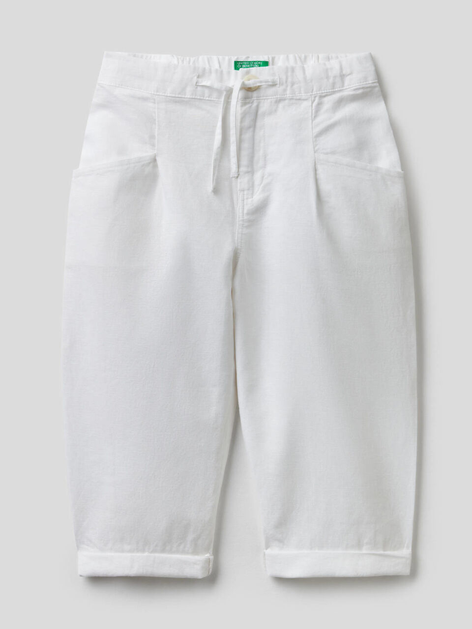 Pantalon en lin mélangé image number 1