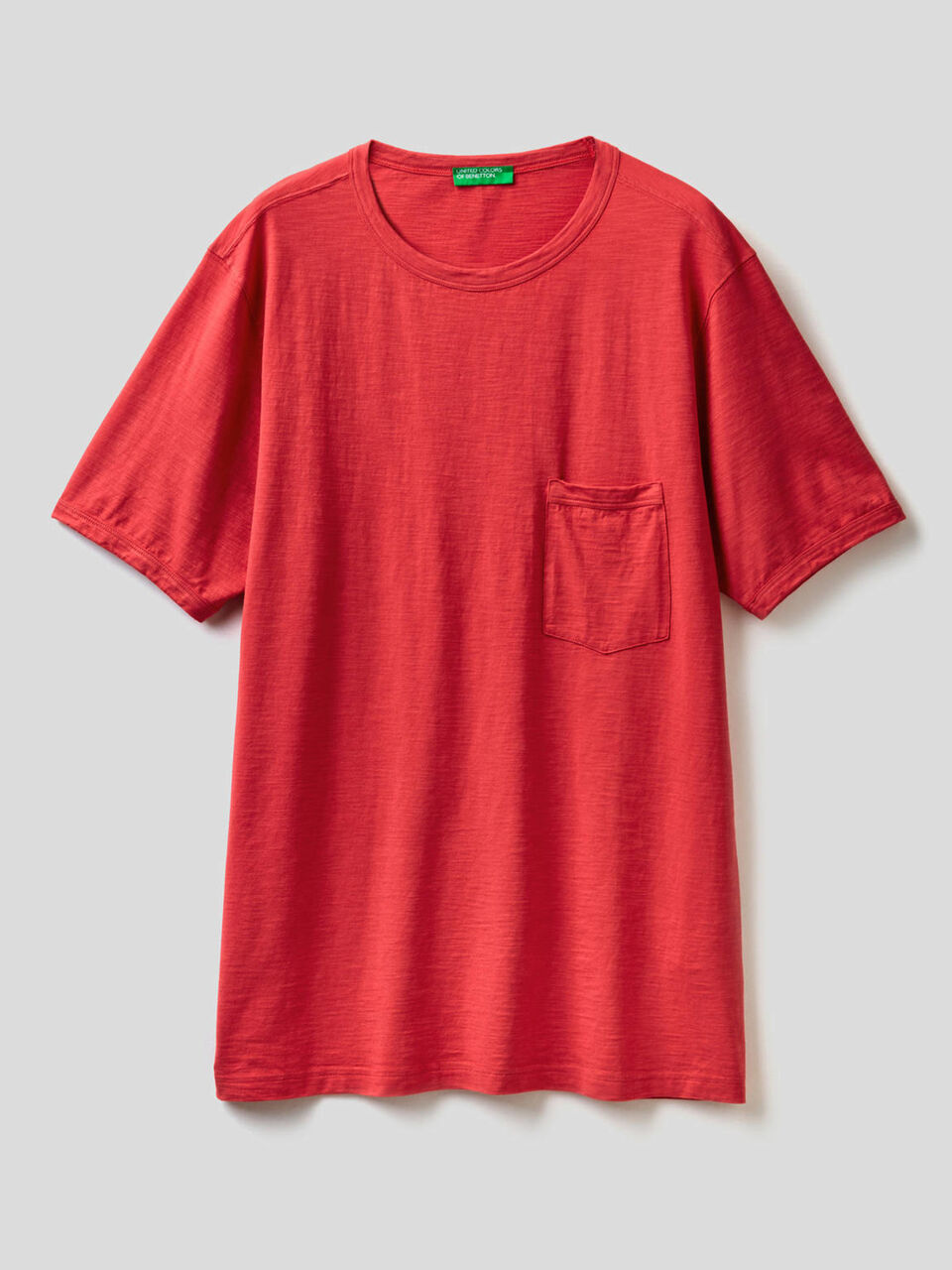 T-shirt en coton avec pochette image number 1