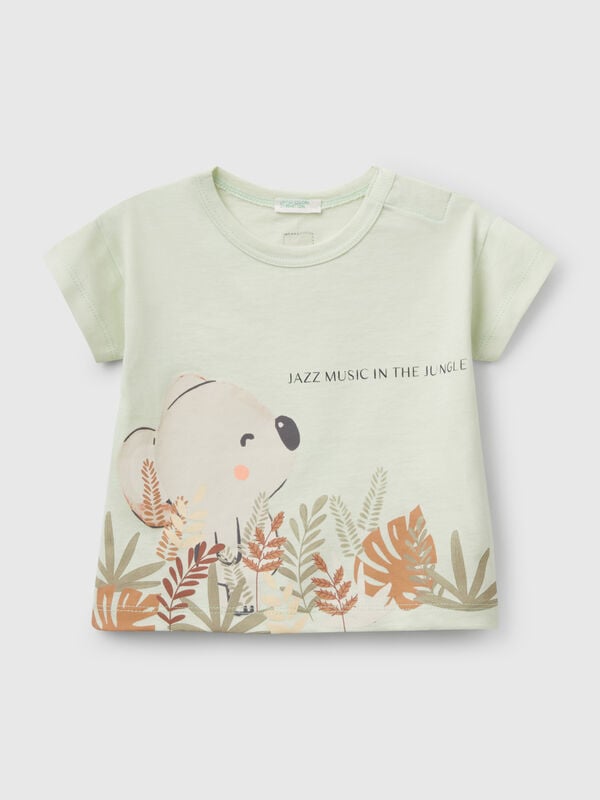 Tee-shirt à imprimé, coupe évasée Naissancede