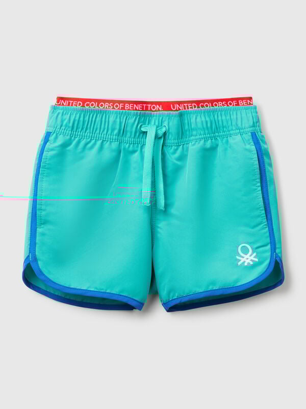 Short de bain avec cordon de serrage Garçon