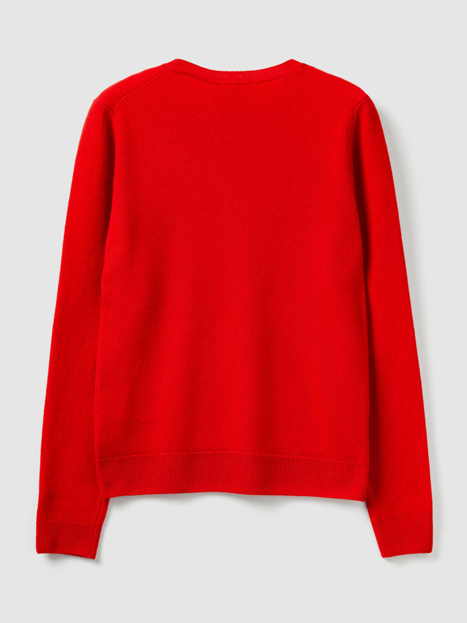 Pull col rond en pure laine vierge image number 2