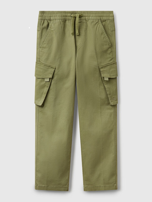 Pantalon cargo slim Garçon