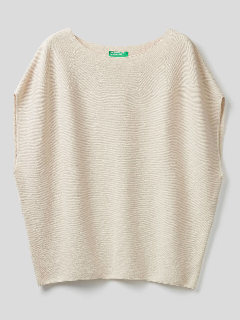 Pull à manches courtes 100% coton image number 1