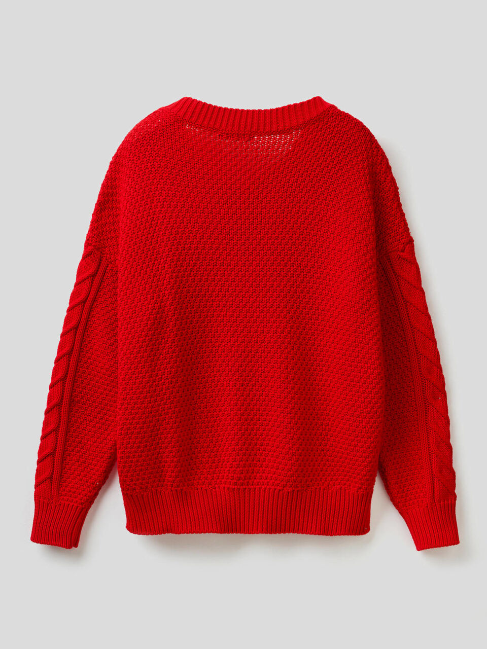 Pull en maille en pur coton image number 2