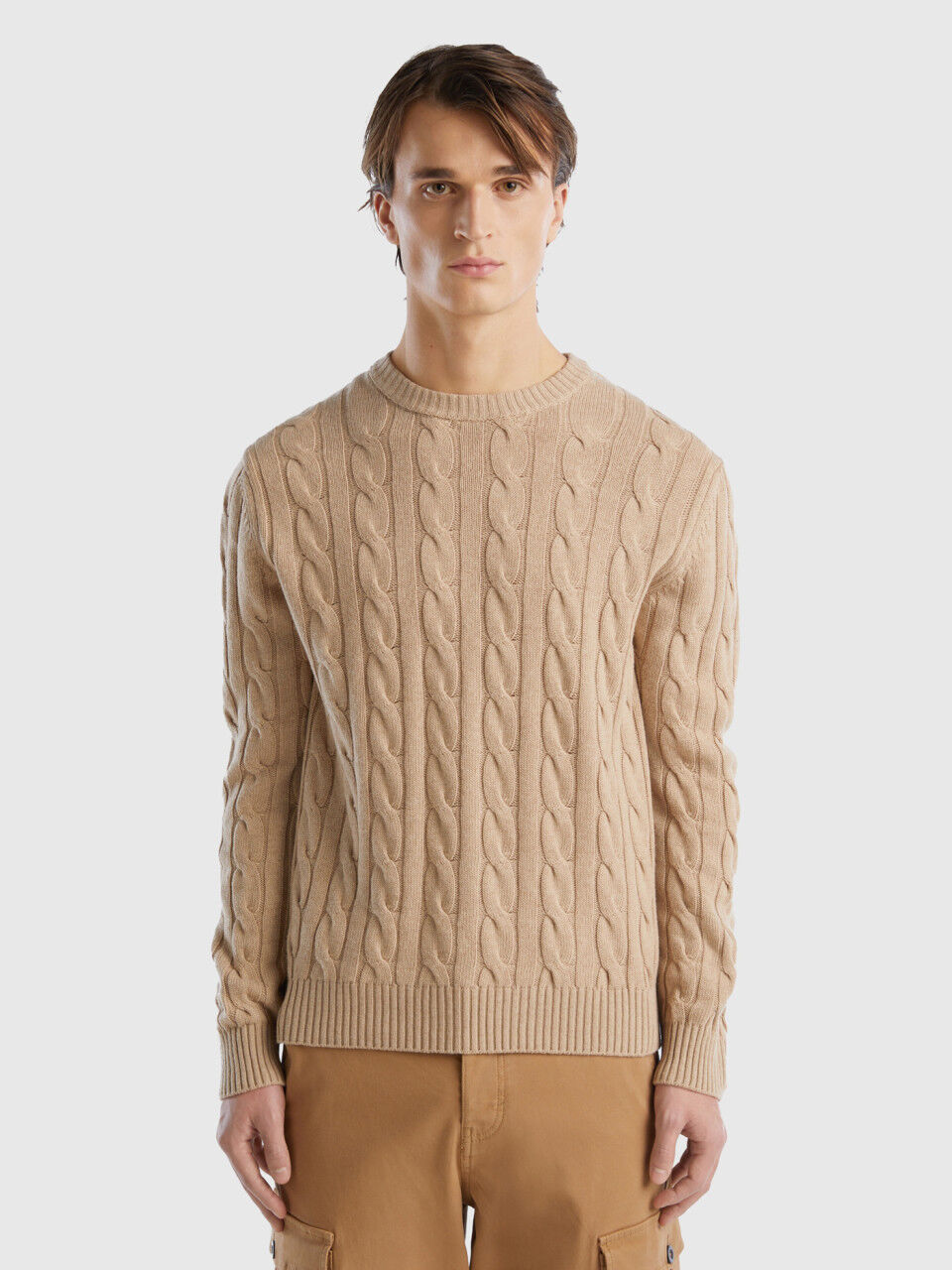 Benetton pull homme sales