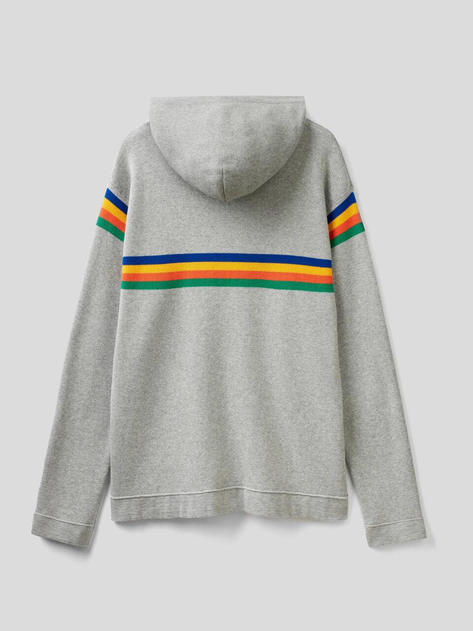 Pull en coton tricot à capuche image number 2