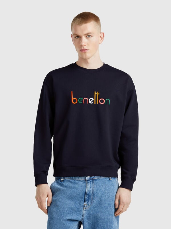 Sweat chaud avec logo brodé Homme