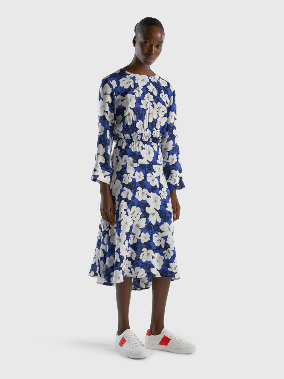 Robe longue benetton on sale