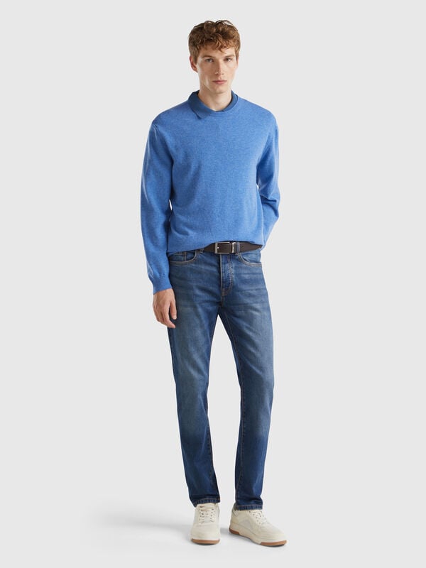 Jean slim cinq poches Homme