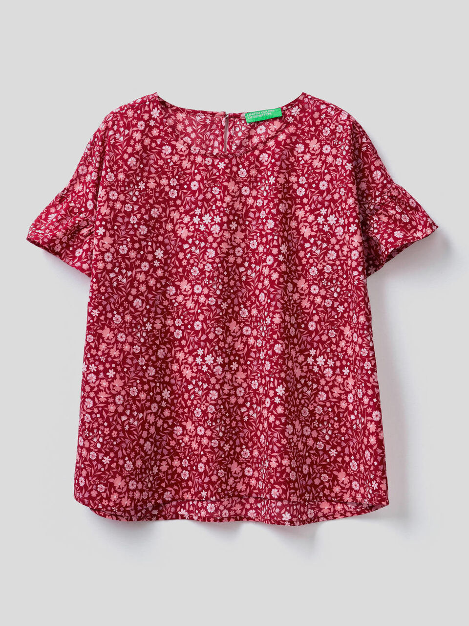 Blouse avec manches à volant image number 1
