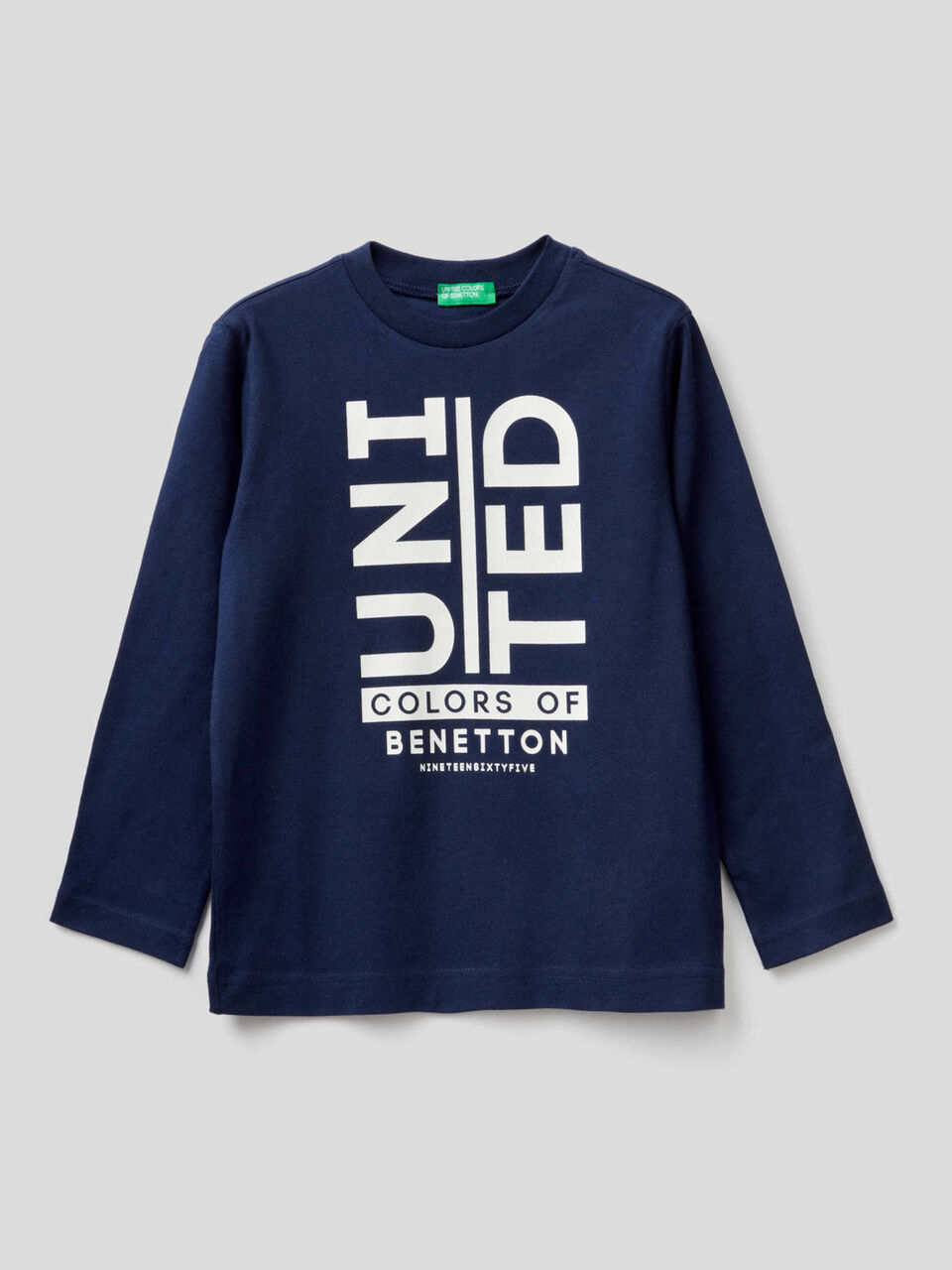 T-shirt manches longues en coton bio image number 1
