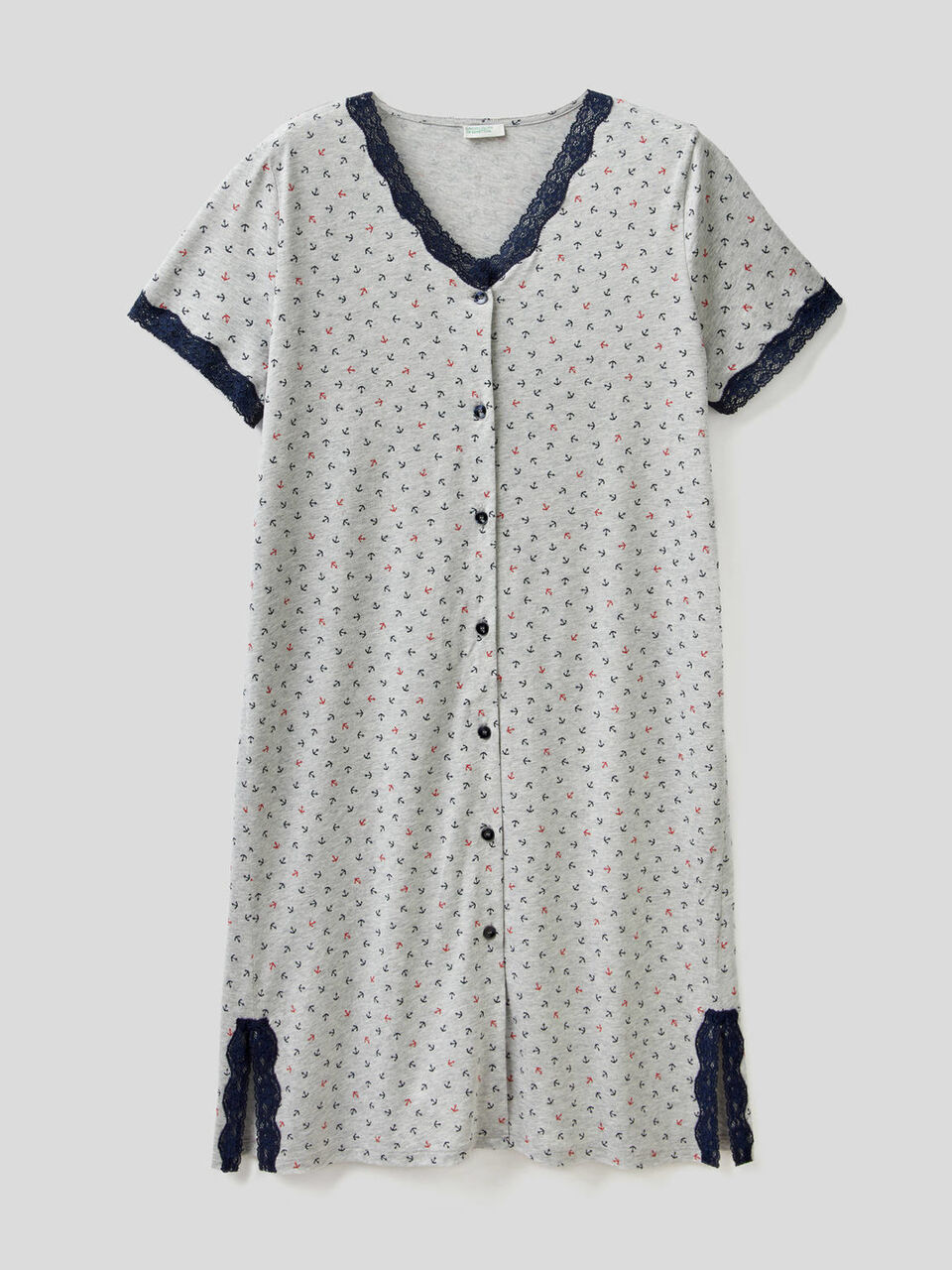 Chemise de nuit avec dentelle image number 1