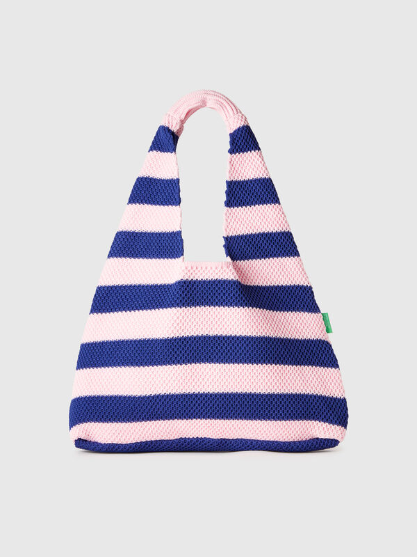 Sac bandoulière en crochet Femme