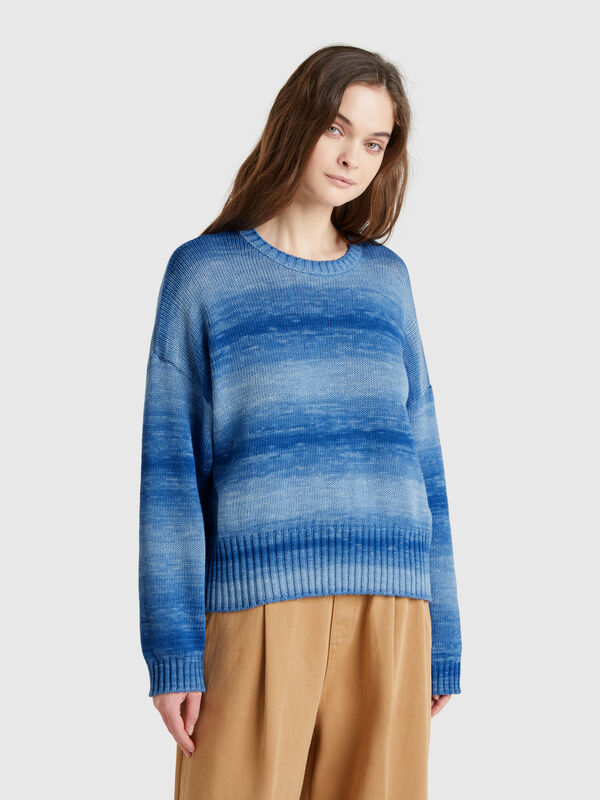 Pull effet dégradé Femme