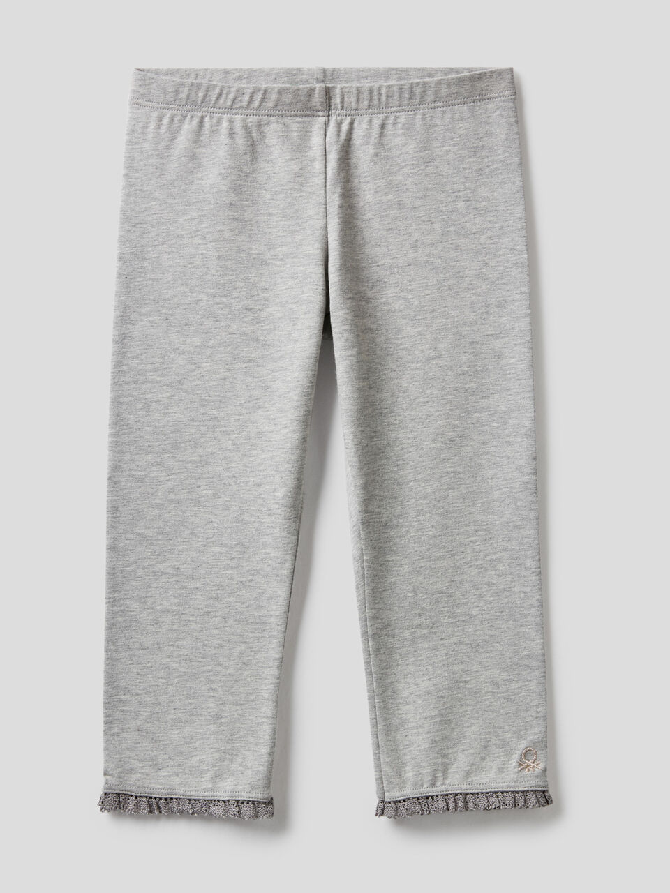 Legging longueur 3/4 en coton extensible image number 1