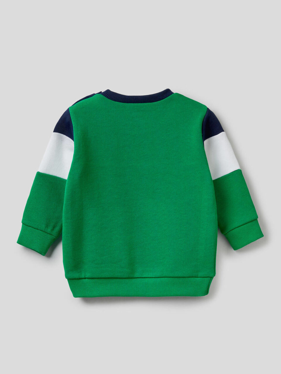 Sweat color block en coton bio image number 2