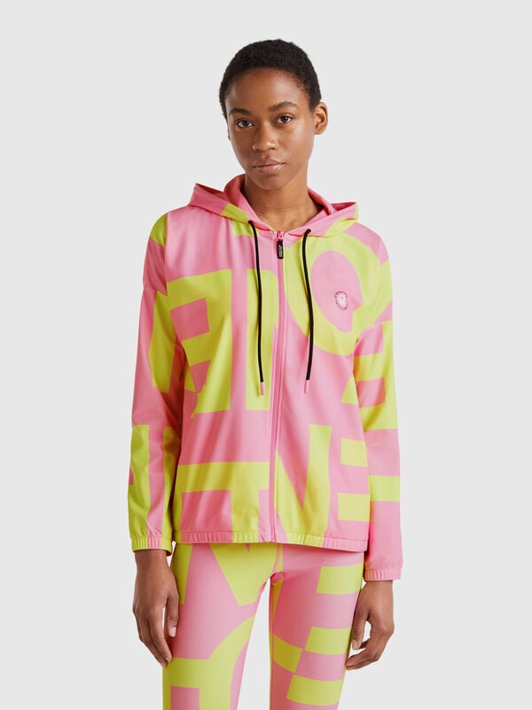 Sweat-shirt de sport avec logo imprimé Femme