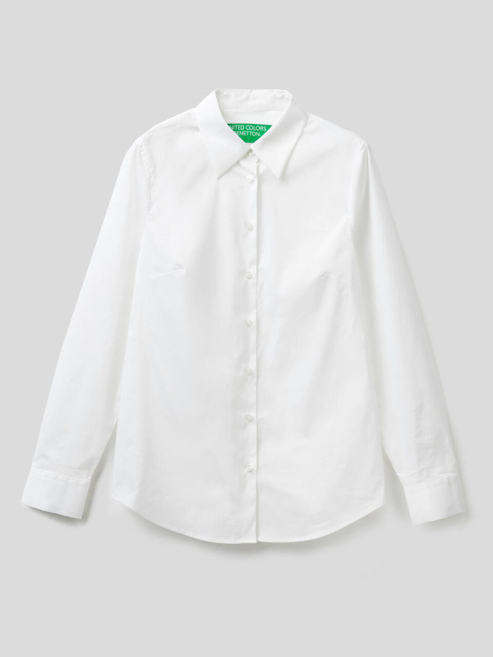 Chemise en coton mélangé stretch image number 1