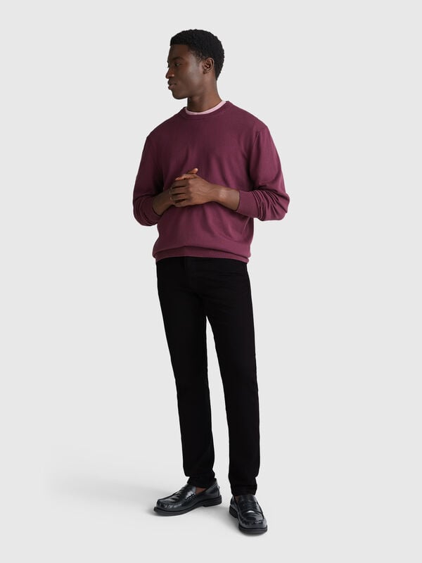 Jean slim à cinq poches Homme