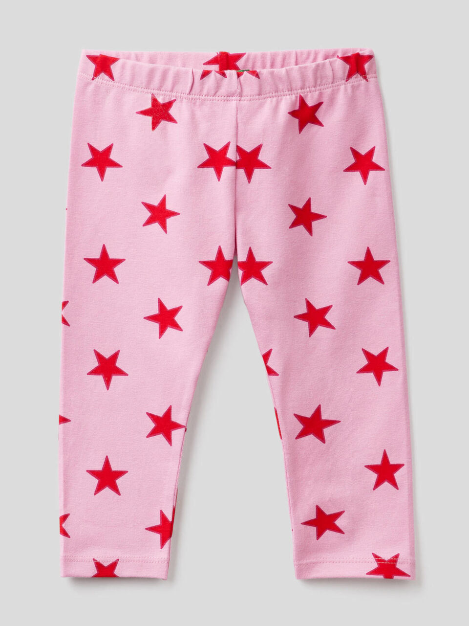 Legging imprimé en coton stretch image number 1