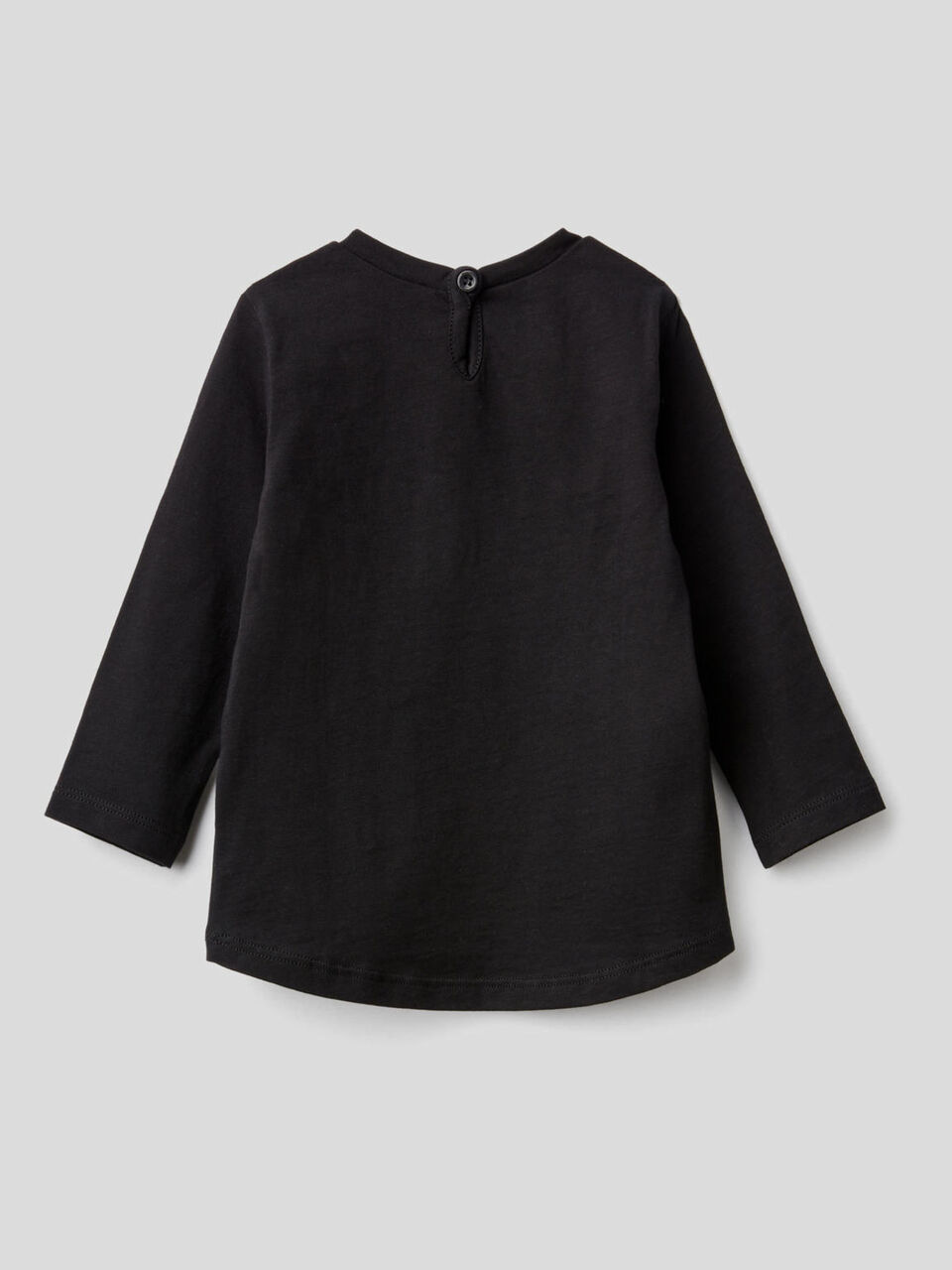 T-shirt manches longues 100% coton image number 2
