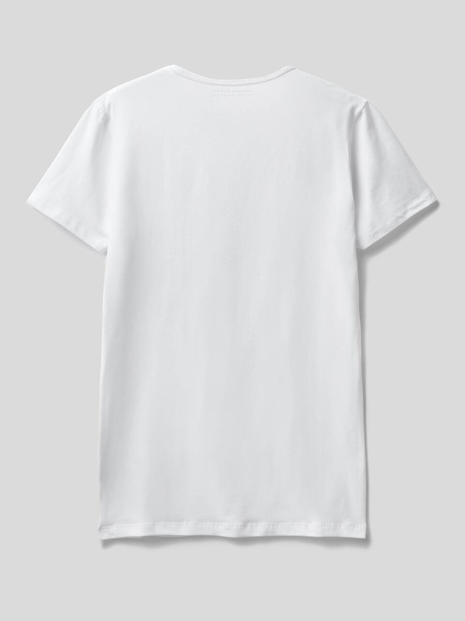 T-shirt en coton bio stretch image number 2