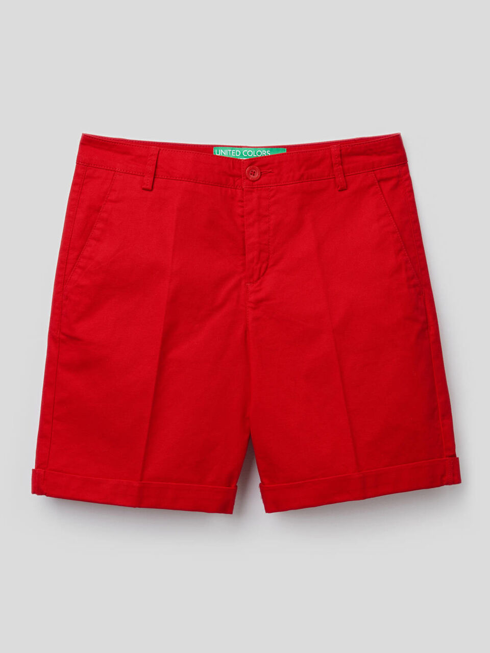 Bermuda en coton stretch image number 1