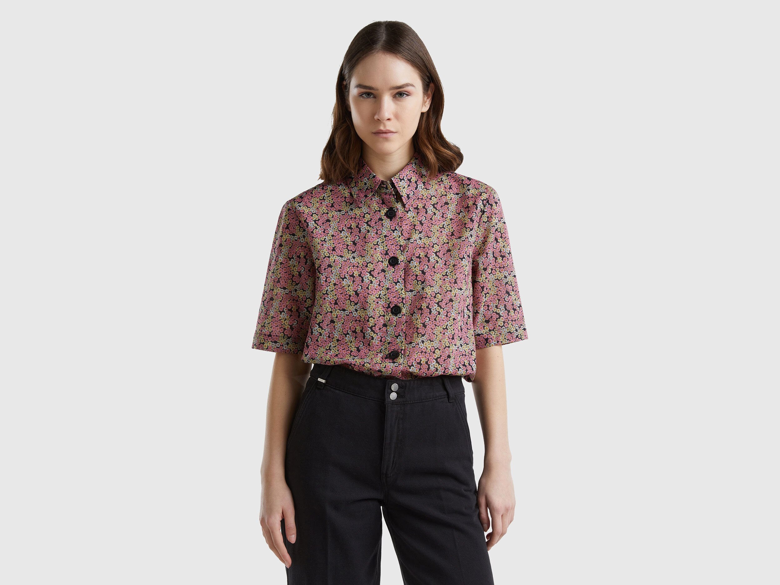 Chemise benetton top femme