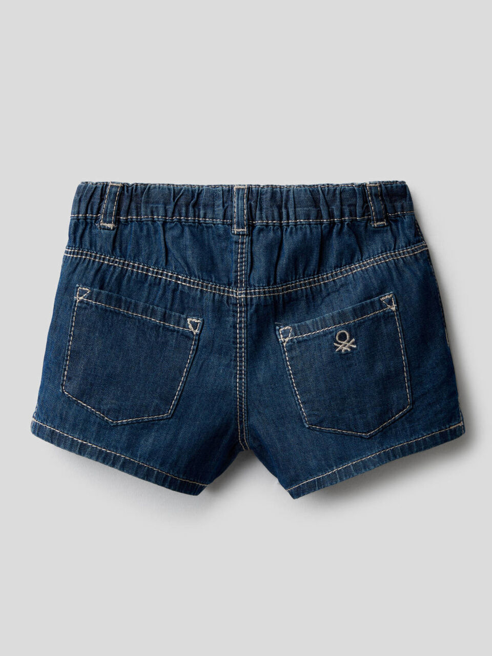 Short en tissu chambray image number 2