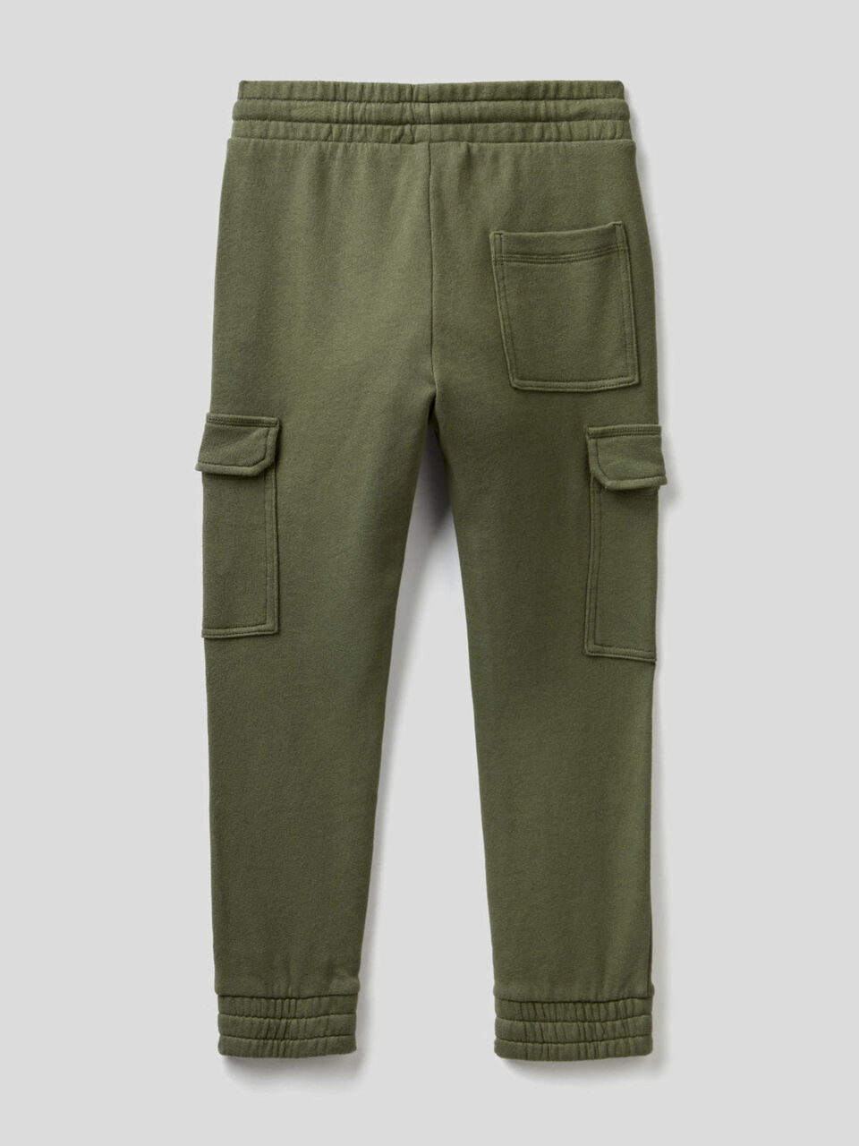 Pantalon cargo en molleton de coton image number 2
