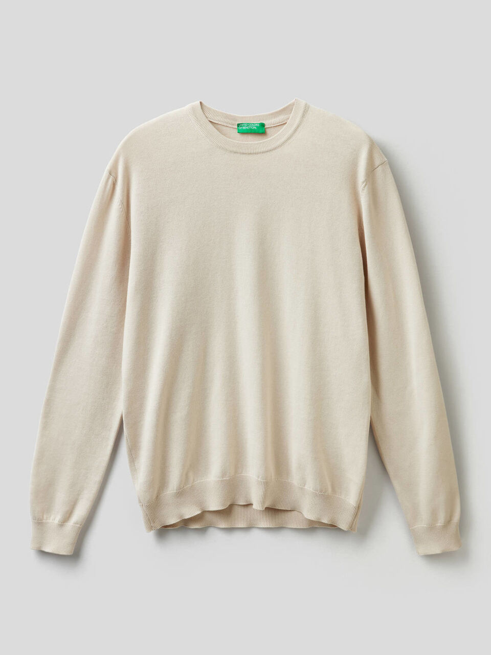 Pull col rond 100% coton image number 1