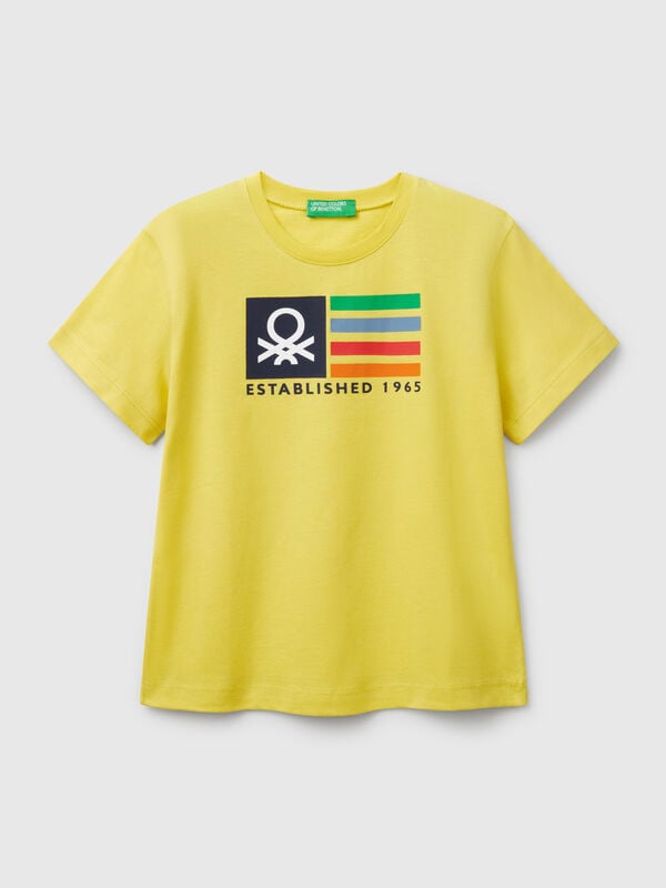 T-shirt avec impression du logo Garçon