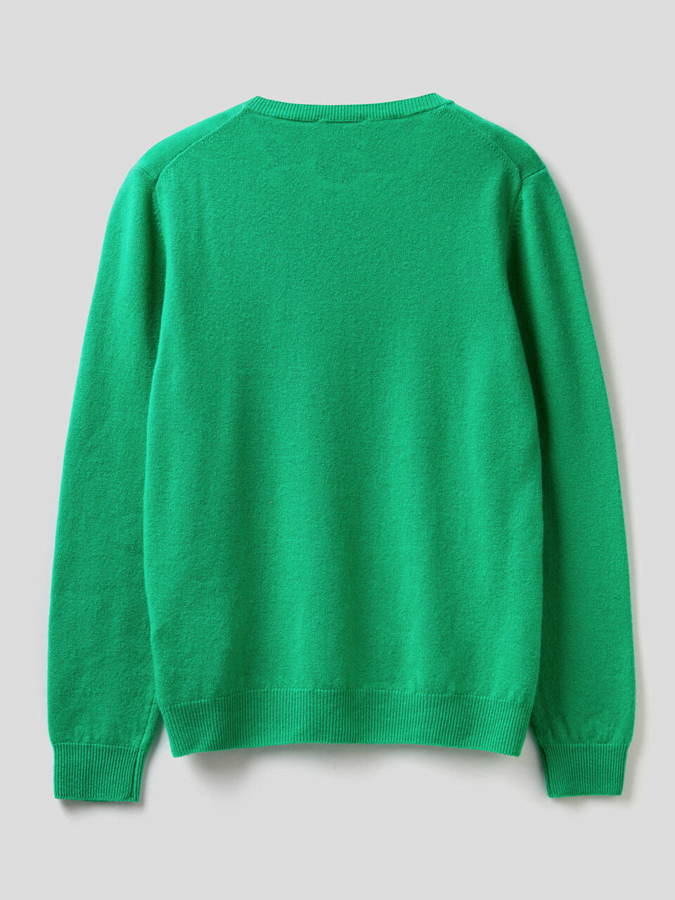 Pull col rond en pure laine vierge image number 2