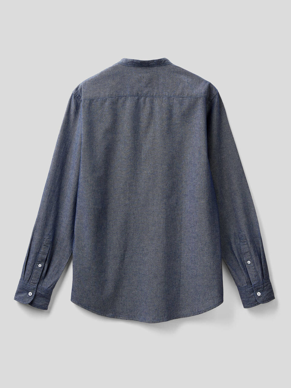 Chemise col mao en 100% coton image number 2