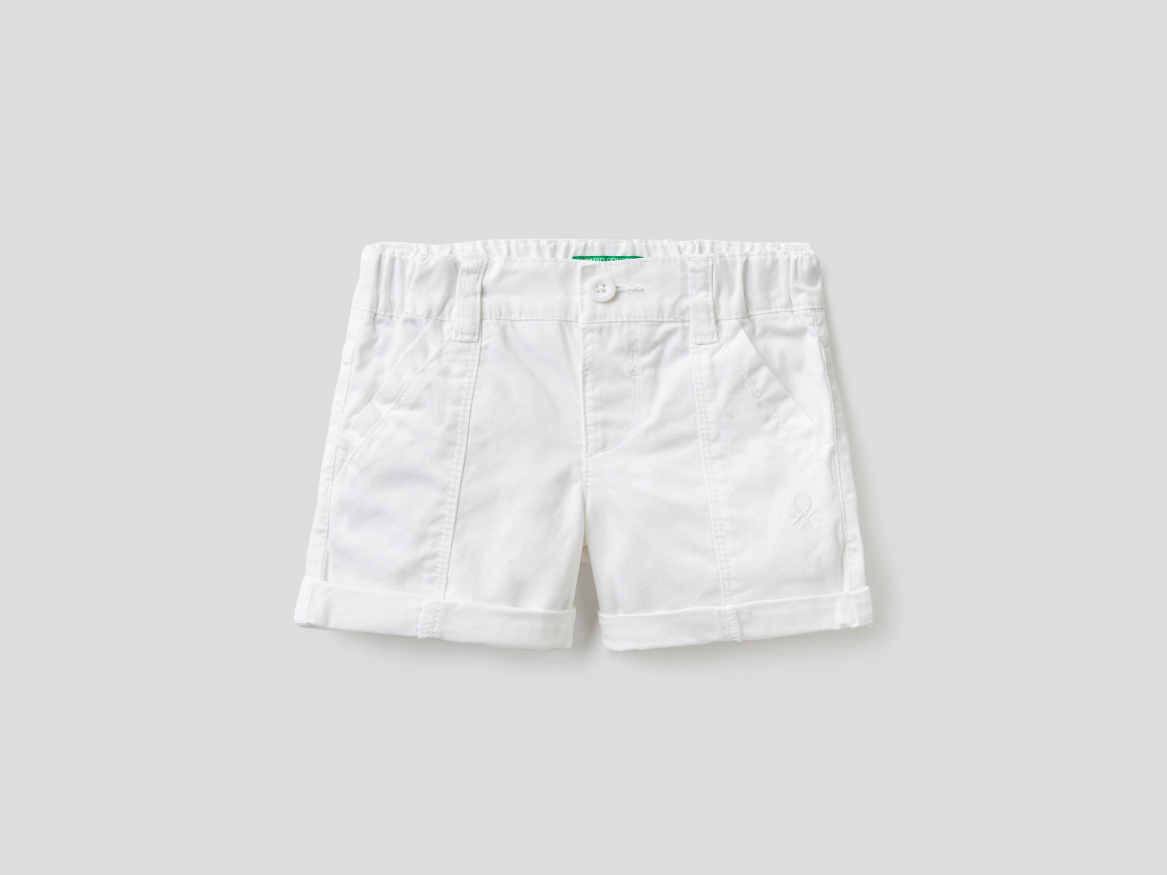 Short en toile de pur coton Garçon image number 0