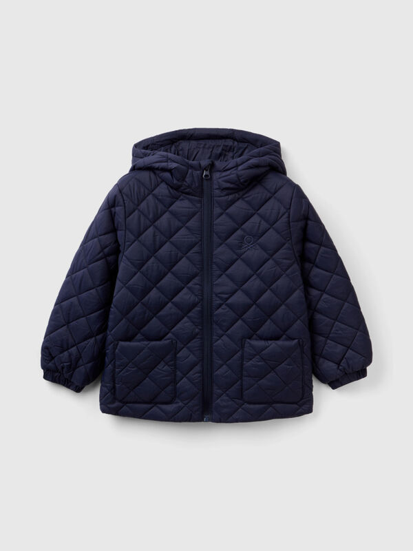 Blouson matelassé à capuche