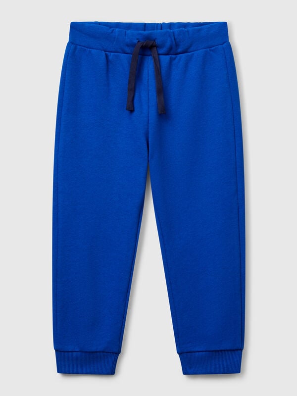 Pantalon en coton avec logo Garçon